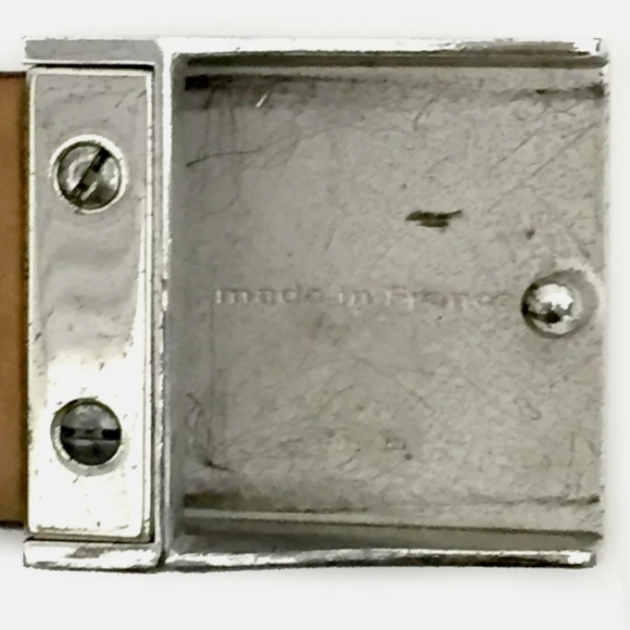 LOUIS VUITTON CEINTURE BROWN LEATHER MENS BELT/C0055 - Picture 10 of 11